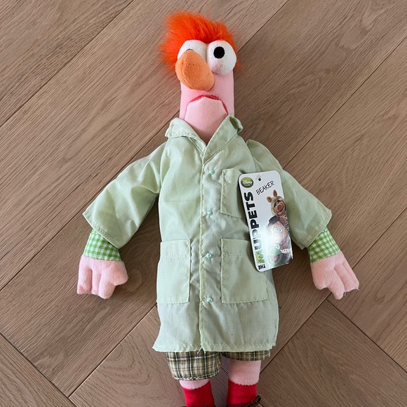 Muppets Toys New Disney Store Beaker Muppet Lab Assistant 8 Doll